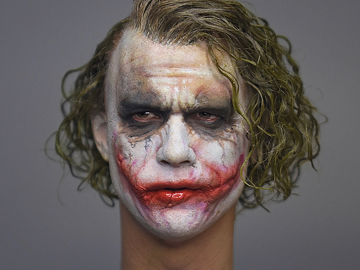 希斯莱杰小丑1/6涂装植发