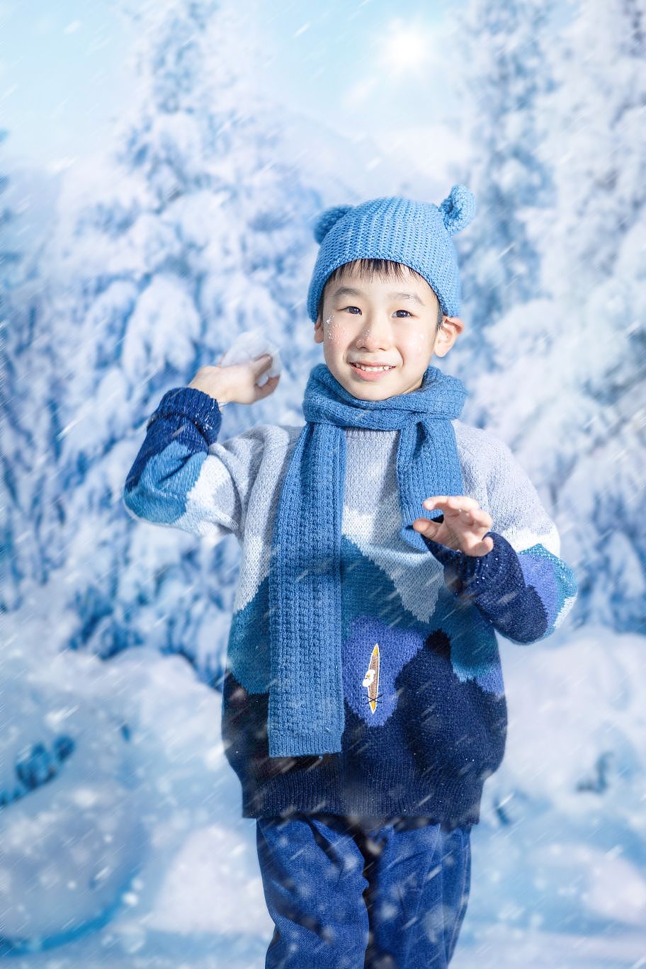 在雪地里肆意撒欢吧（图ZMzMwNjU1ODUy） - 人像摄影 - 站酷设计师一颗小崩豆儿原创素材 - 站酷ZCOOL