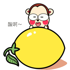 十二生肖之大眼猴表情包