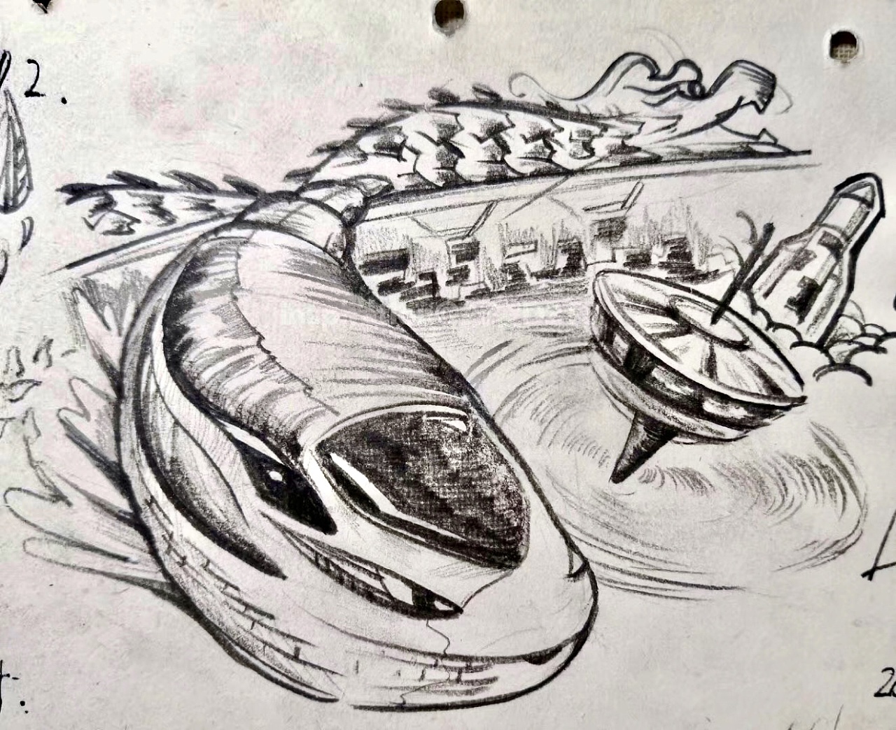 像巨龙一样飞腾的复兴号北京 