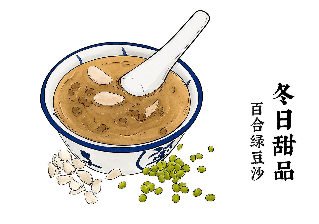 香港佳佳甜品手绘美食系列