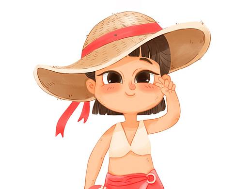 可爱女孩