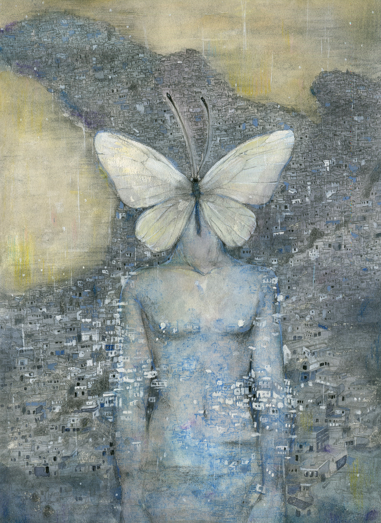 蝴蝶（图ZNTAzNzIwMTY=） - 艺术插画 - 站酷设计师叶露盈原创素材 - 站酷ZCOOL