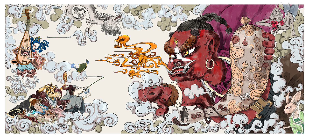 来自西游记剧情中的一些妖怪合集