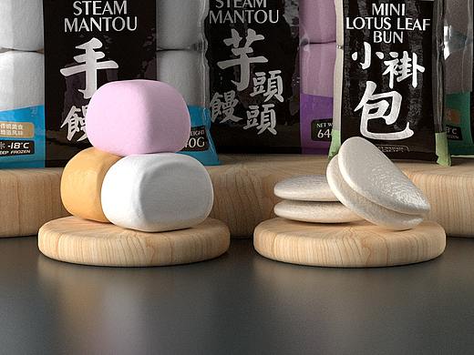 一枫棠馒头刈包系列包装袋设计，谁说简装就不能高端？（个人主页-ZNTg5NzY1NTI=） - 包装 - 站酷设计师神童原创素材 - 站酷ZCOOL