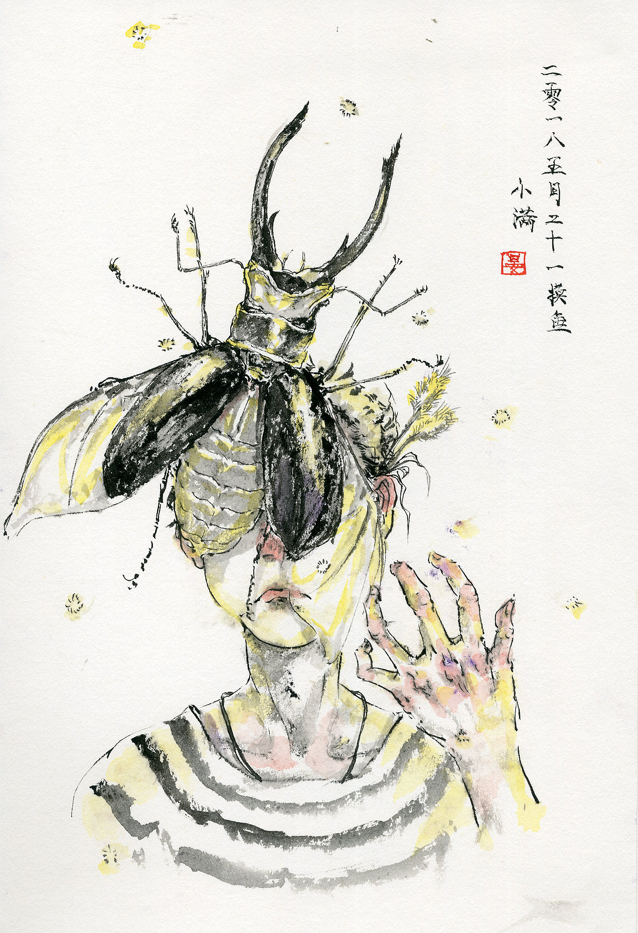 水墨小画合集（图ZMTI4MDI5NTEy） - 绘画 - 站酷设计师懿晏原创素材 - 站酷ZCOOL