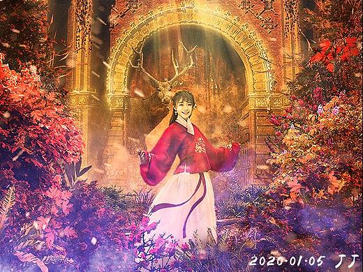 心中的日月（个人主页-ZNDIwODE0NTI=） - 海报 - 站酷设计师杰哥的设计小铺原创素材 - 站酷ZCOOL