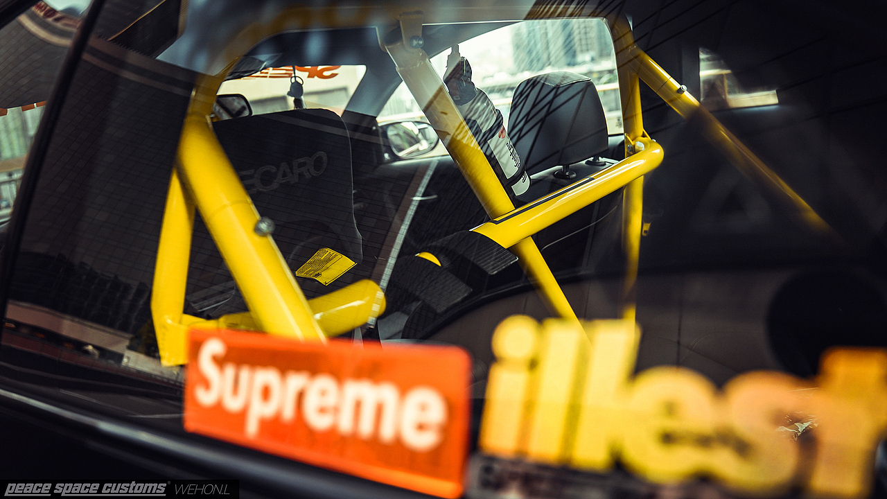 汽车摄影:BMW 1M Black&Yellow / Superfrezh