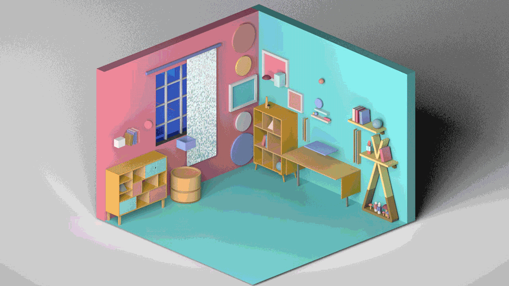 c4d小房子（图ZMTY0Mjk5NzI4） - 建筑/空间 - 站酷设计师小白狼画狗原创素材 - 站酷ZCOOL