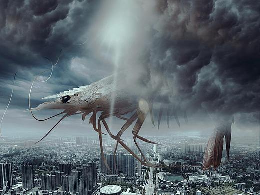 超现实-飞天大虾