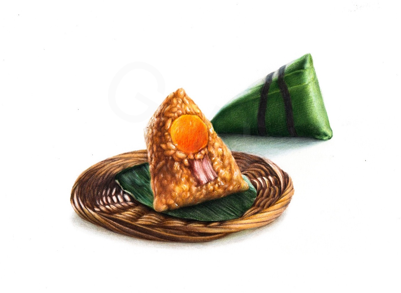 端午粽子|纯艺术|绘画|cheese关 - 原创作品 - 站酷 (zcool)