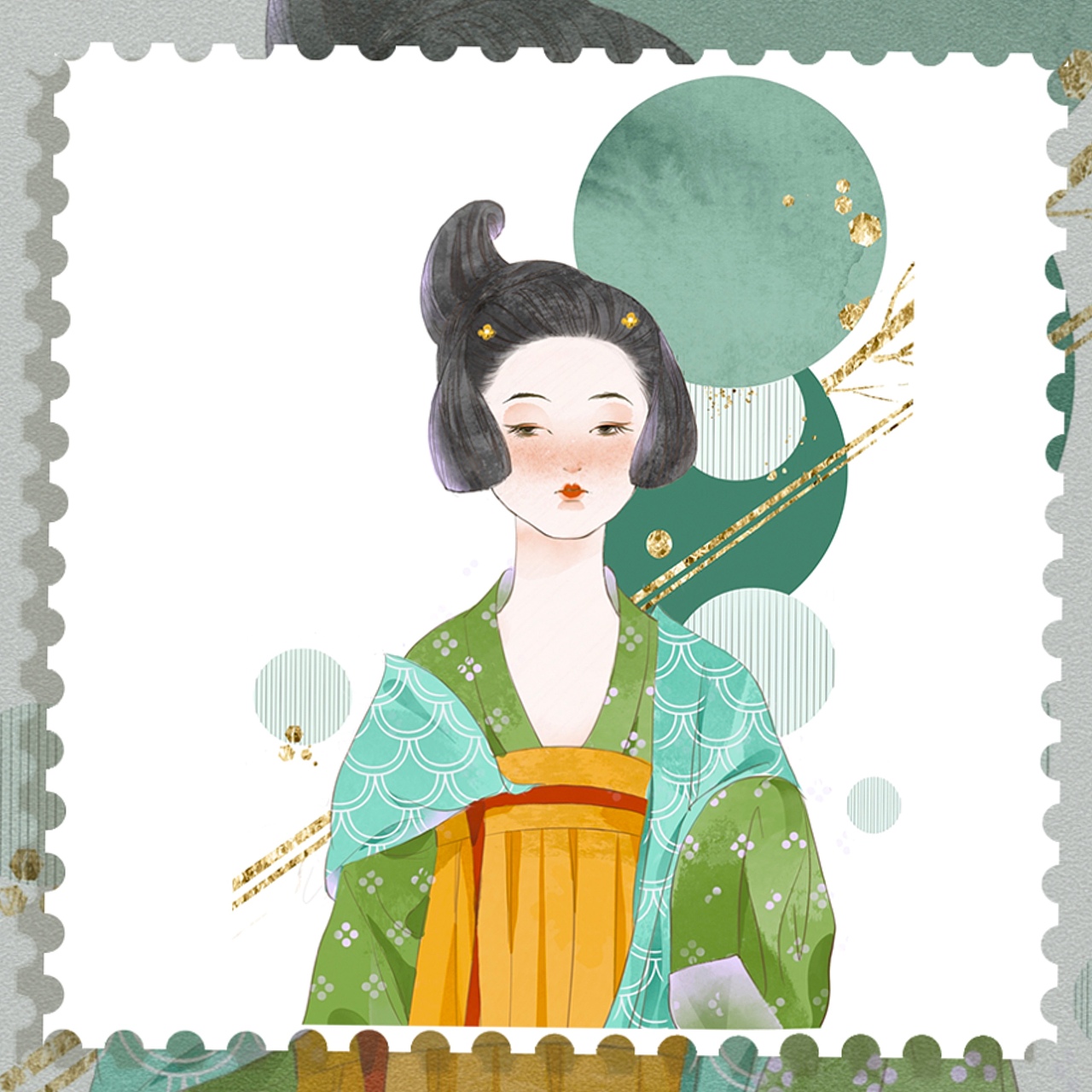 汉风人物|插画|商业插画|山疏_原创作品-站酷zcool