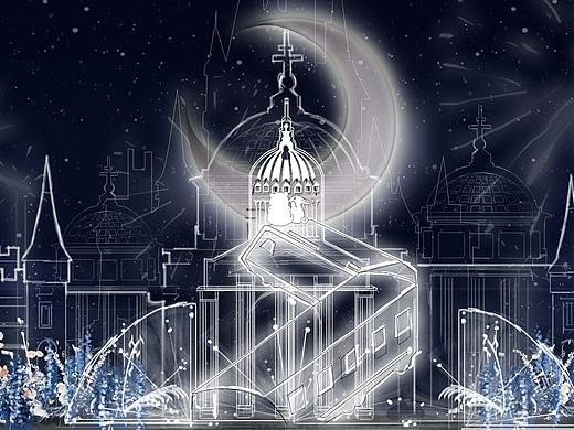 唯美星空城堡