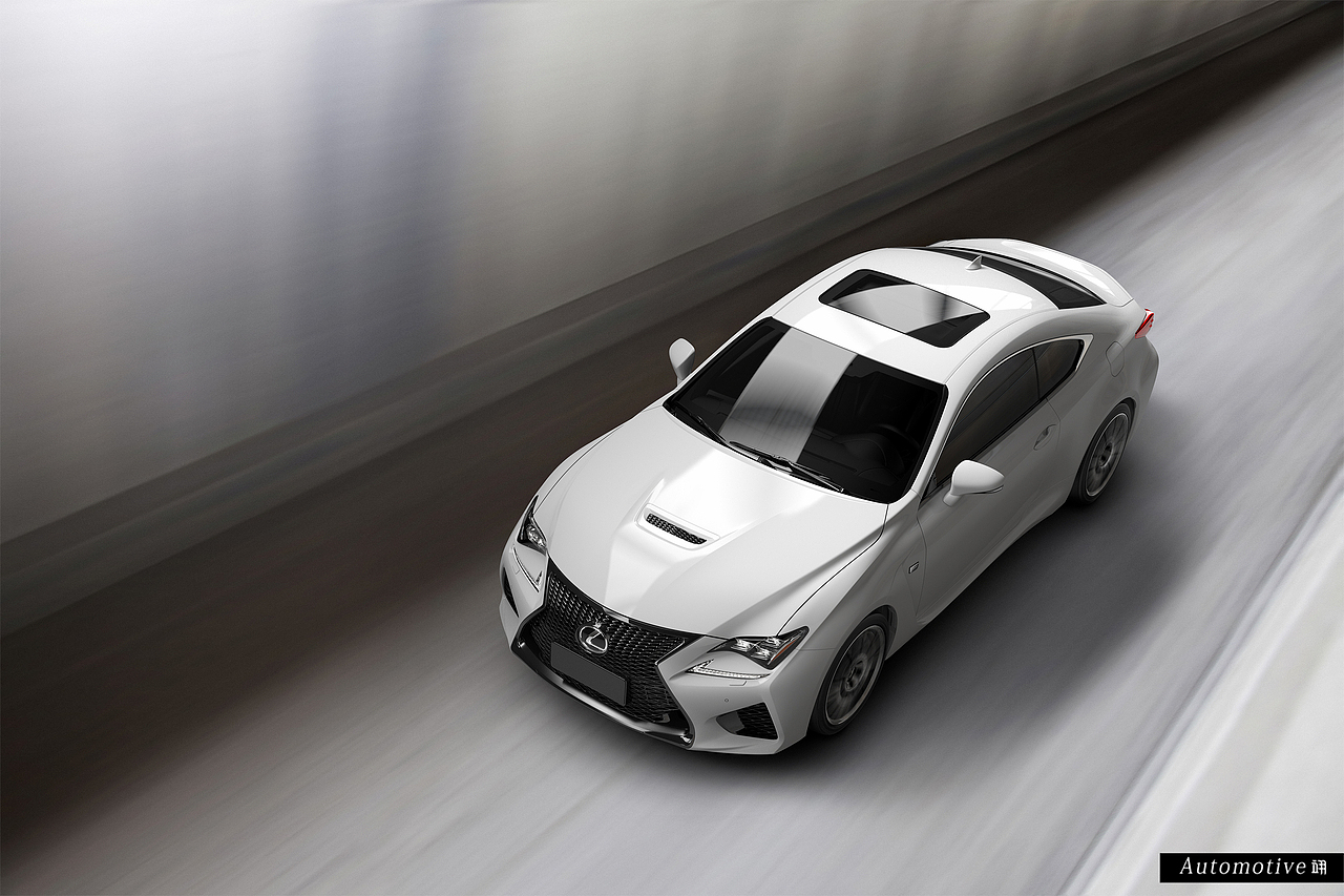 CGI Automotive photography -Lexus RC F（图ZNTMxNjMwNDg=） - 机械/交通 - 站酷设计师bababread原创素材 - 站酷ZCOOL