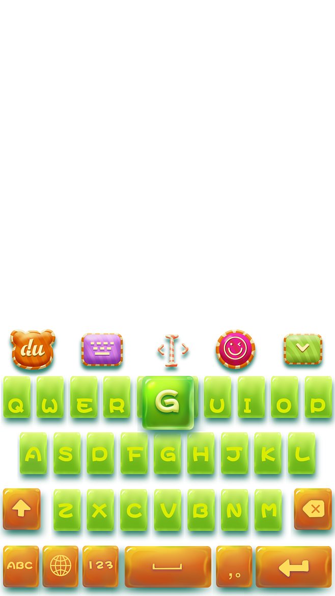 百度输入法大赛作品（图ZNTk3OTU2MDQ=） - APP界面 - 站酷设计师gongxiangweilove原创素材 - 站酷ZCOOL