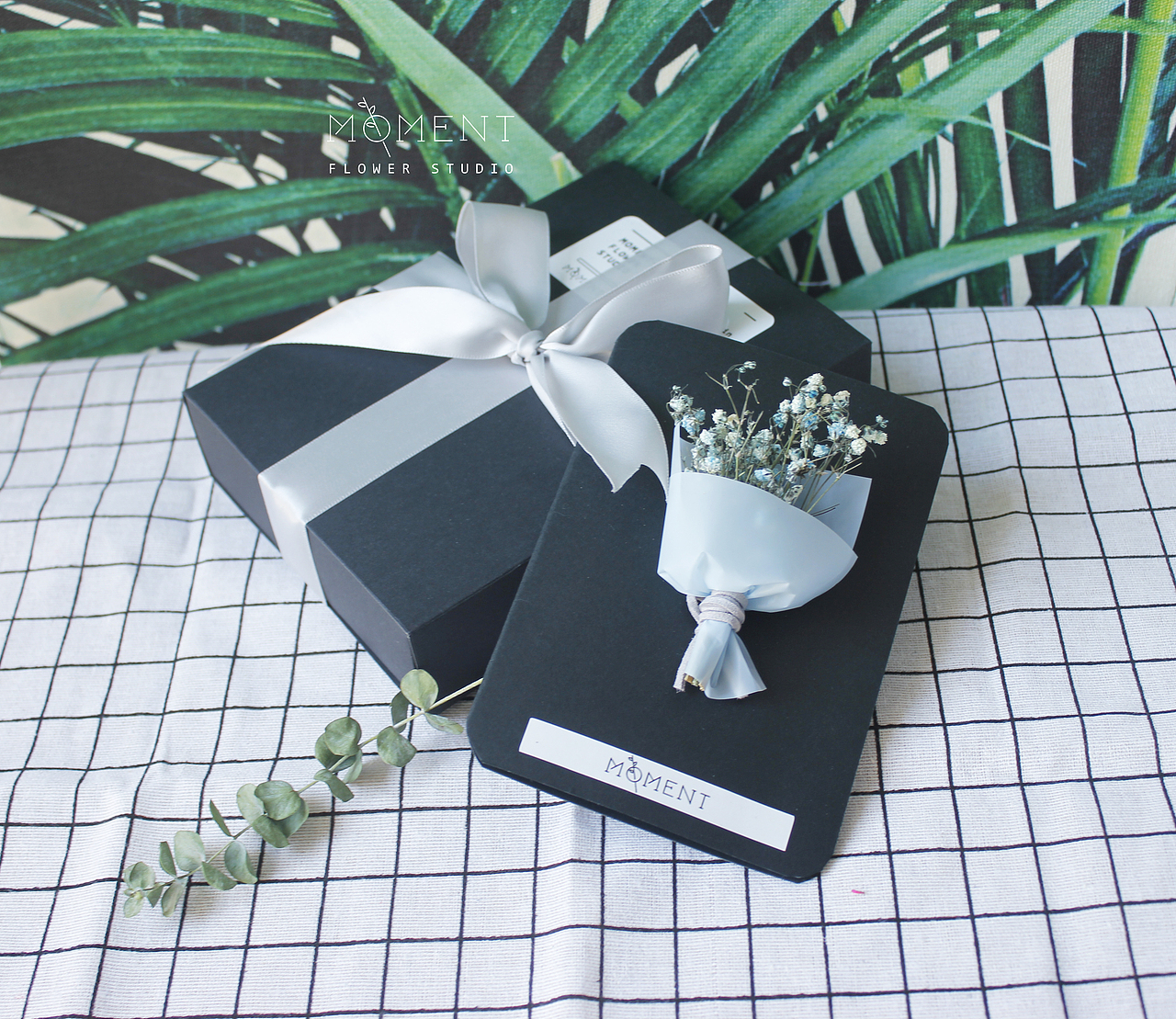 手工干花小卡片