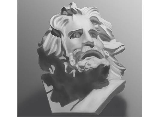 个人练习-石膏人物