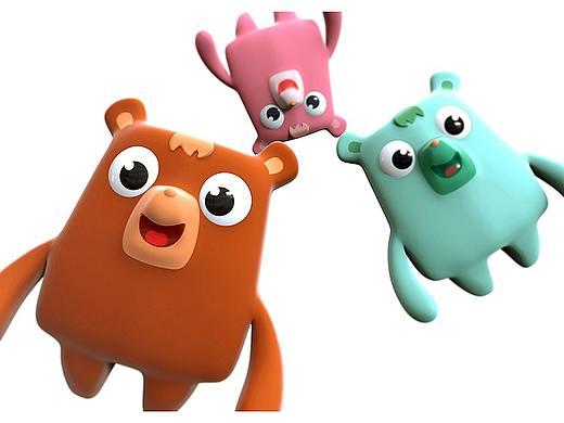 木门吉祥物设计——熊开心