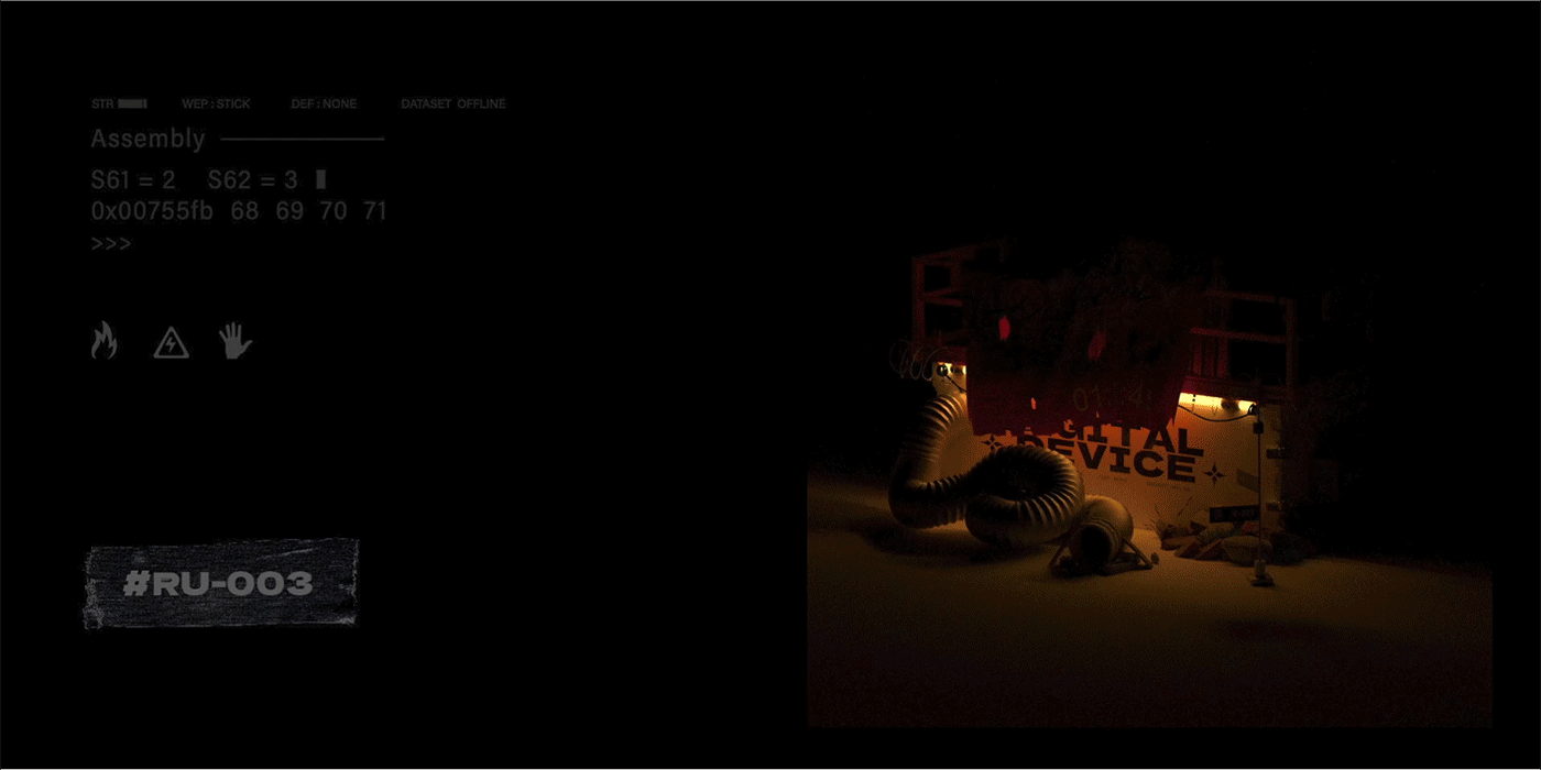 荒構系列 Ruins Structure Poster