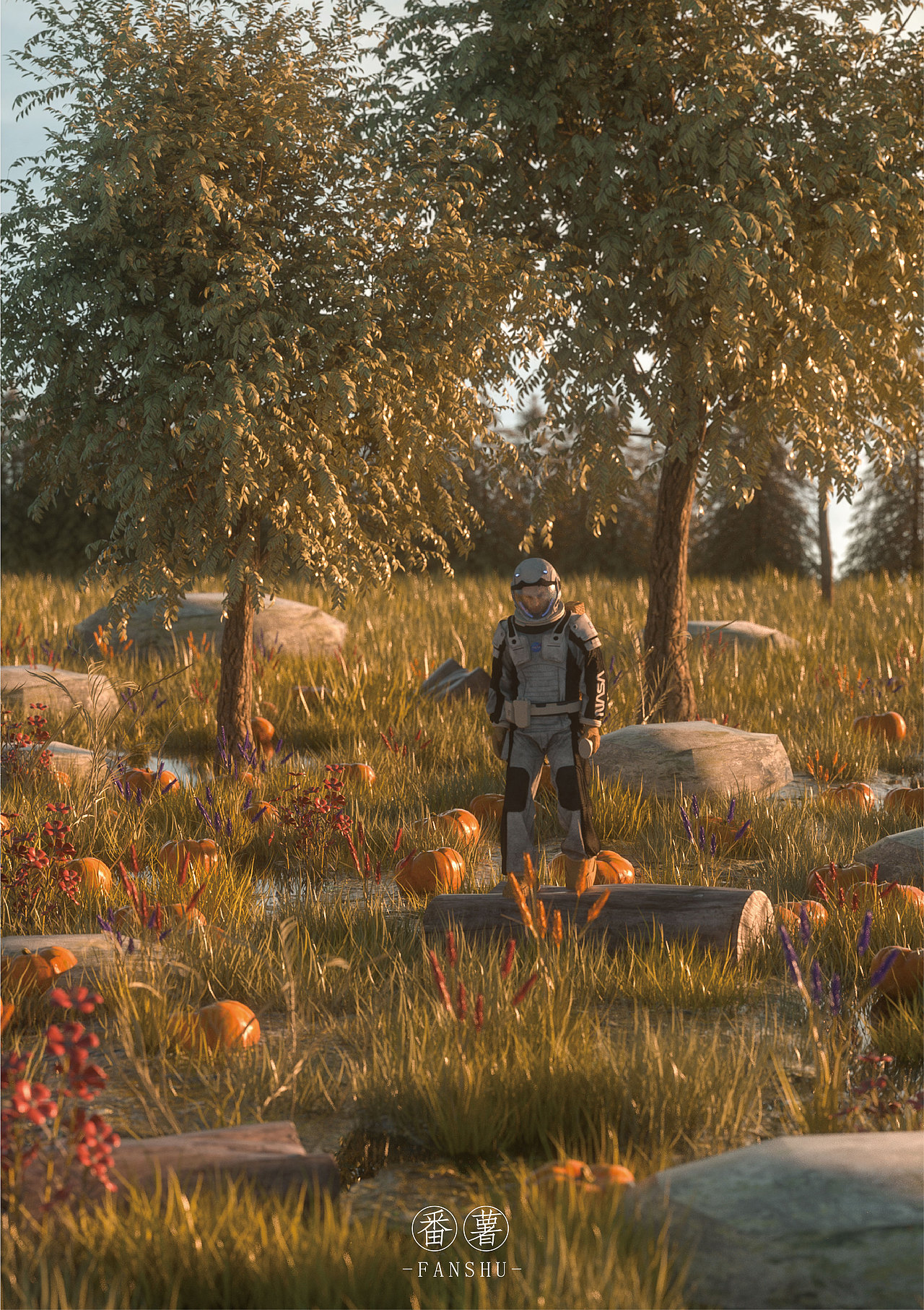 Octane Render 建模渲染练习（图ZMTg2OTIxOTM2） - 其他三维 - 站酷设计师我叫番薯负6原创素材 - 站酷ZCOOL