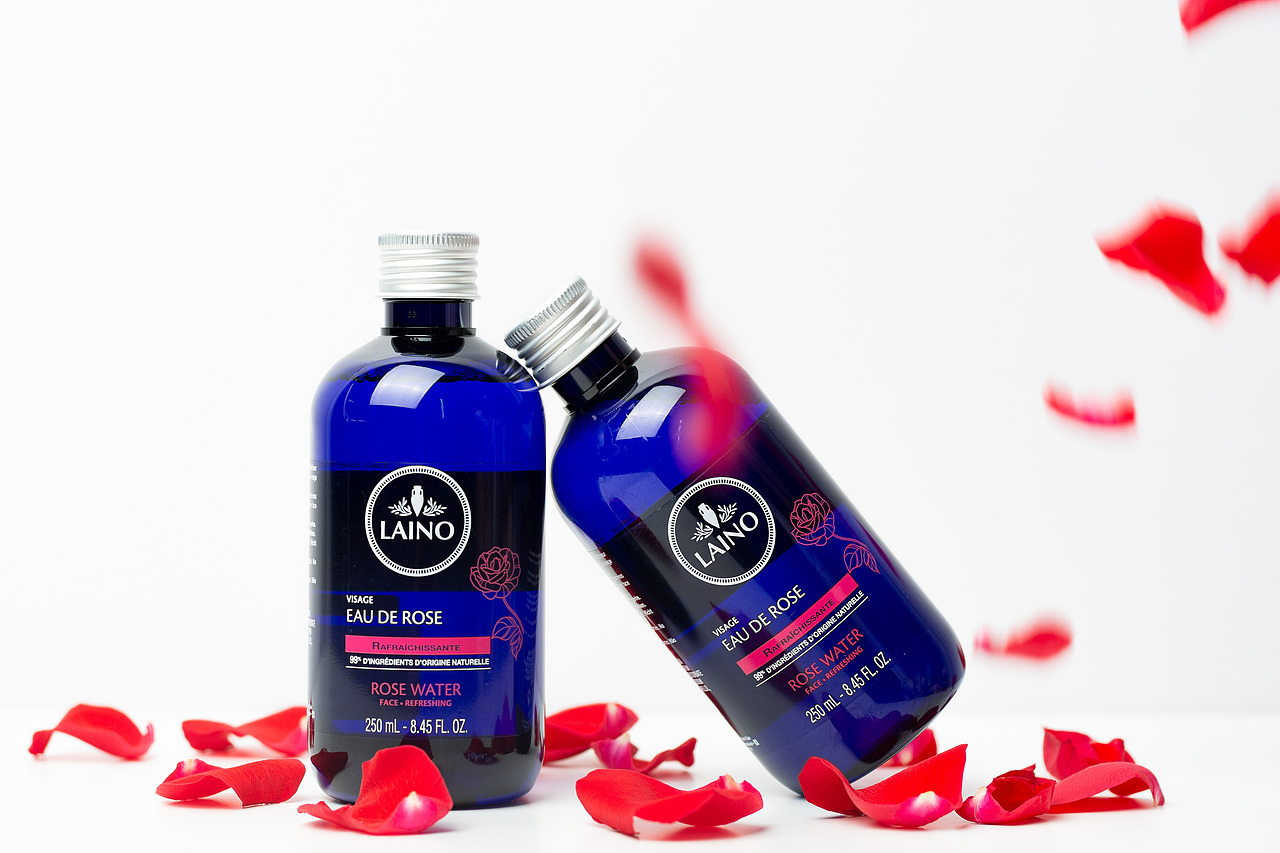 法国Laino蕾娜玫瑰香矢车菊爽肤水