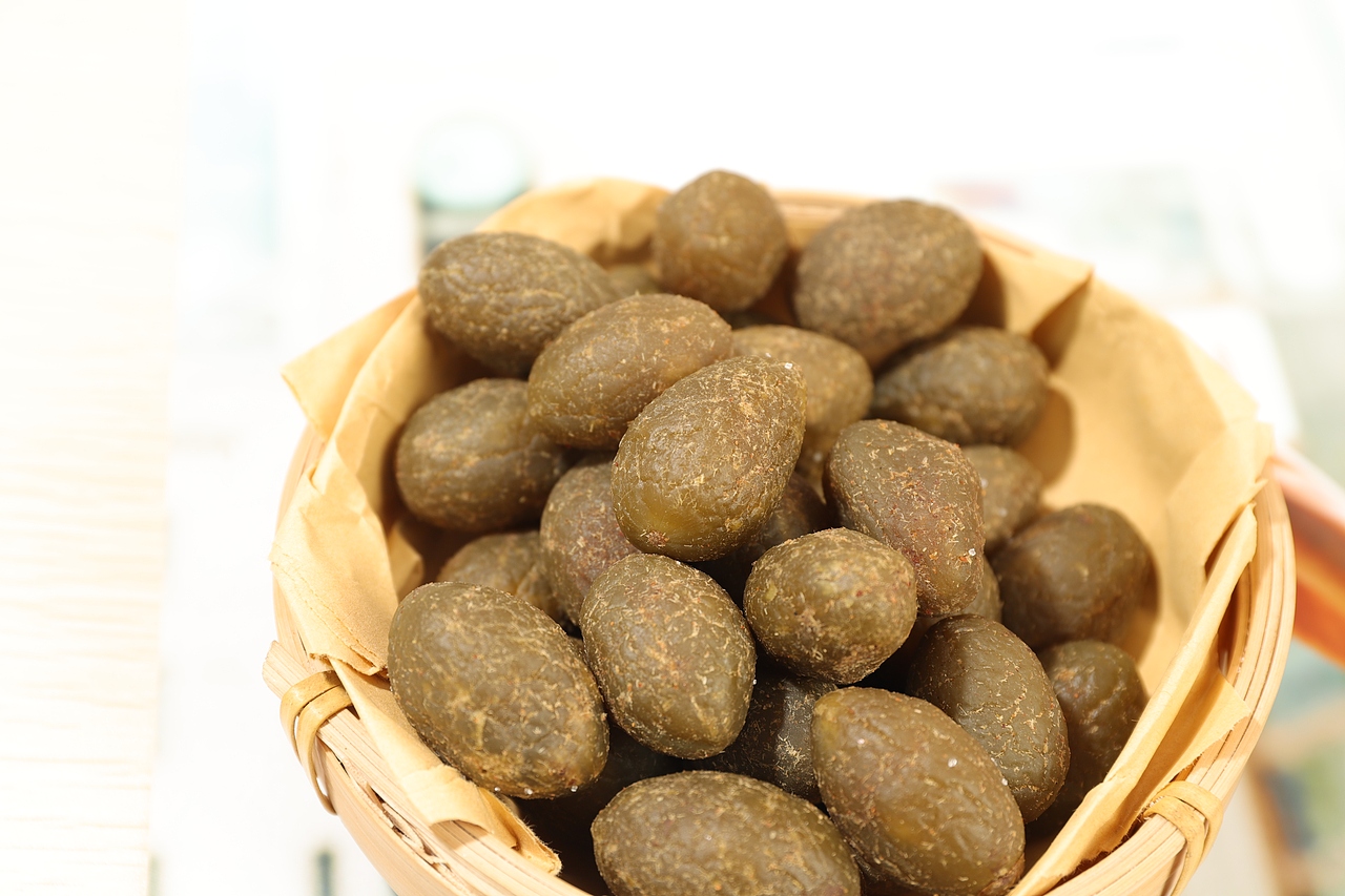 甘草橄榄 蜜饯摄影