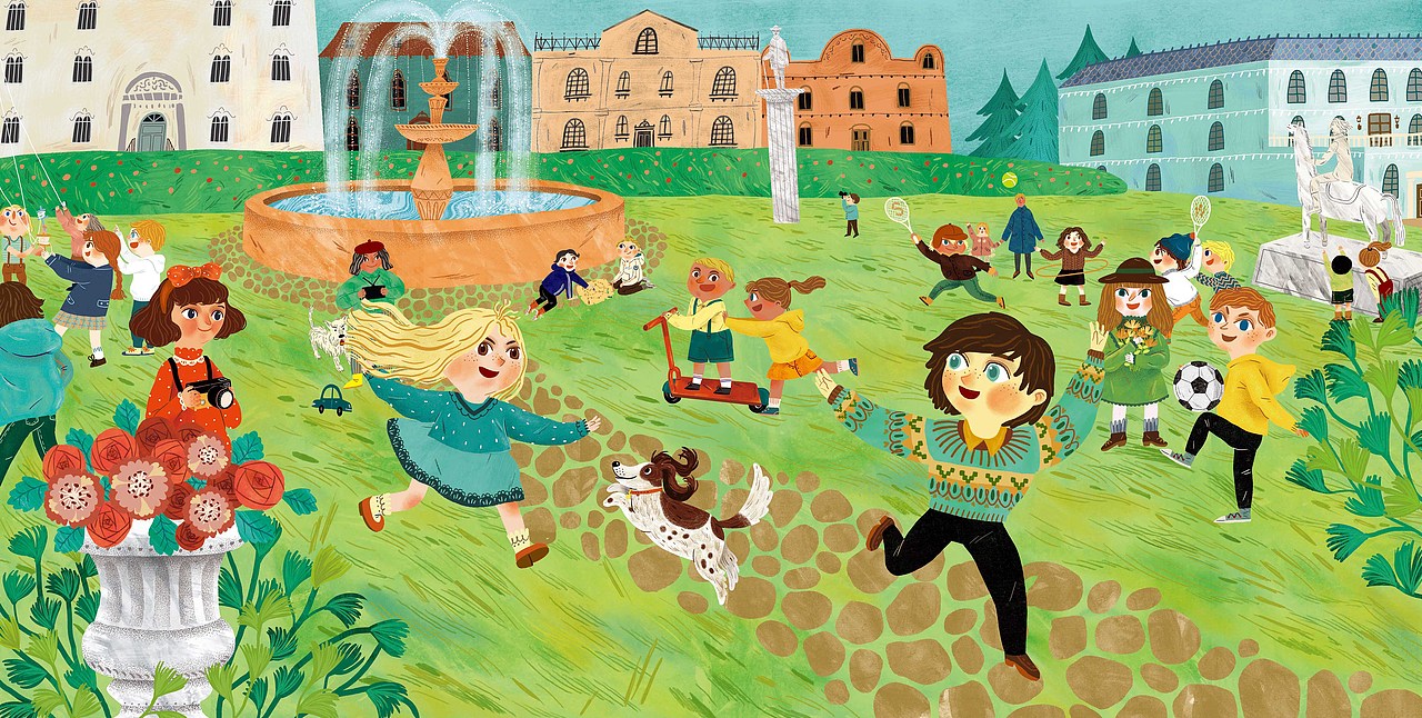 绘本《七色花》（图ZMjc3NzQ5MTg0） - 绘本 - 站酷设计师老蟆原创素材 - 站酷ZCOOL