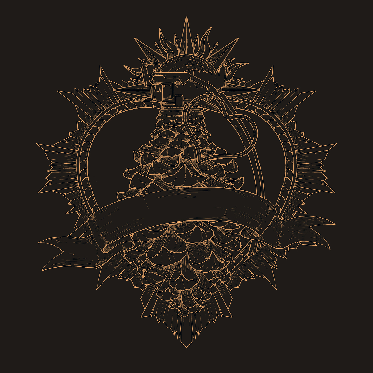 【火药甜心】复古插画/定位循环（图ZMjA3MTY4NDEy） - 商业插画 - 站酷设计师桃伯伯TAOPAIPAI原创素材 - 站酷ZCOOL