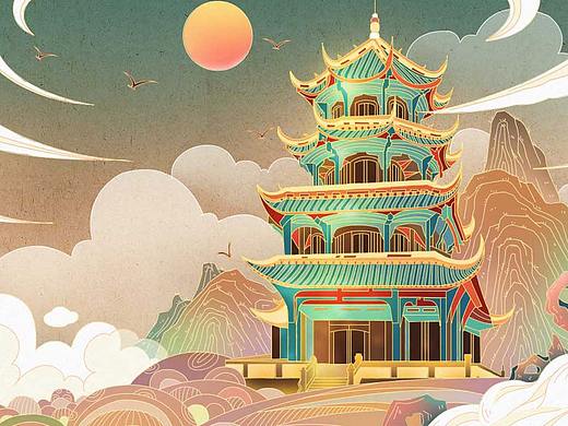 金融手绘海报