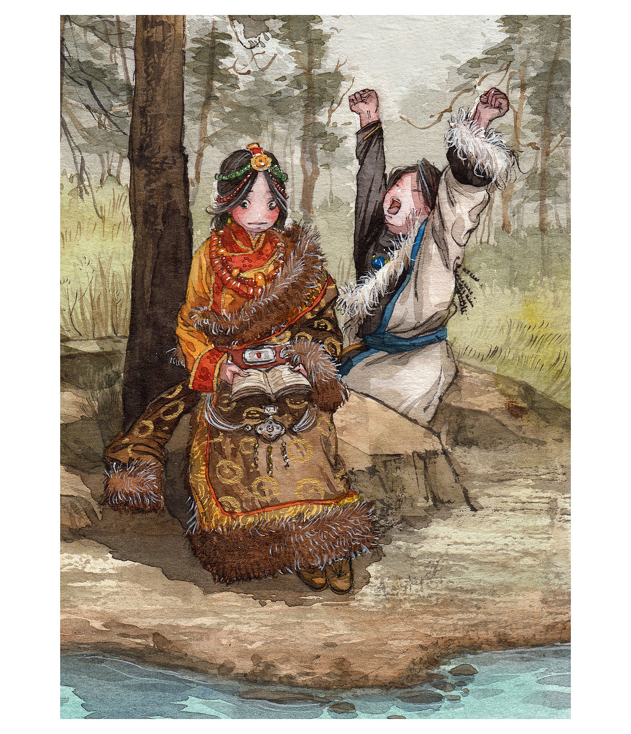 漫画《仓央嘉措》近期（图ZMzIwODIwODQ=） - 中/长篇漫画 - 站酷设计师格子炒饭原创素材 - 站酷ZCOOL