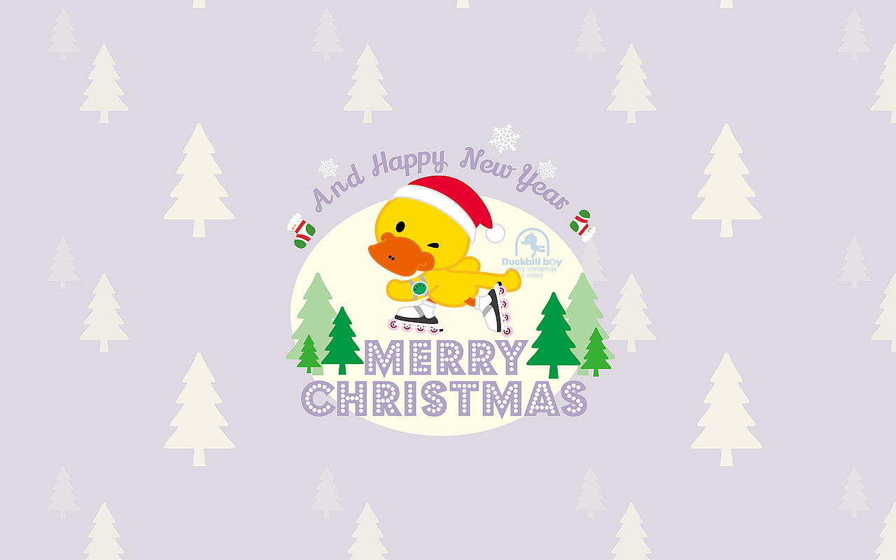 鸭嘴兽男孩 圣诞节高清壁纸【PC壁纸、安卓壁纸、iPhone壁纸】