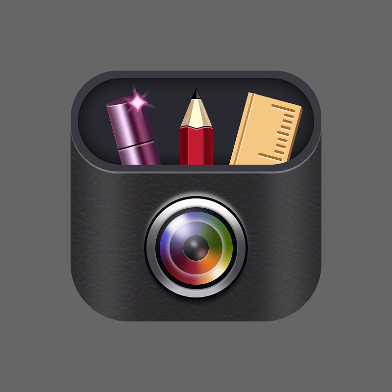 拟物化图标日常临摹