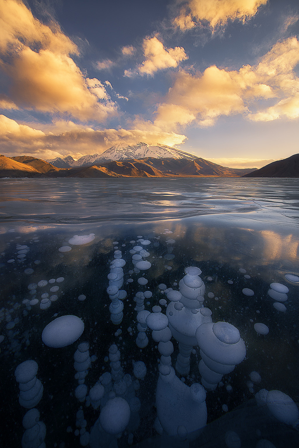 冬之南疆慕士塔格