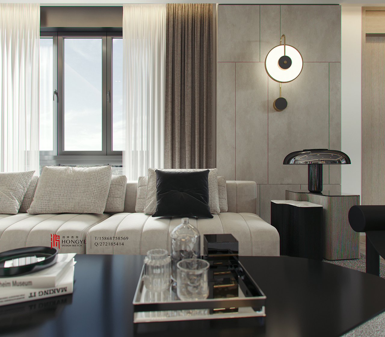 现代（图ZMTc4ODc5Njky） - 家装设计 - 站酷设计师鸿烨表现原创素材 - 站酷ZCOOL