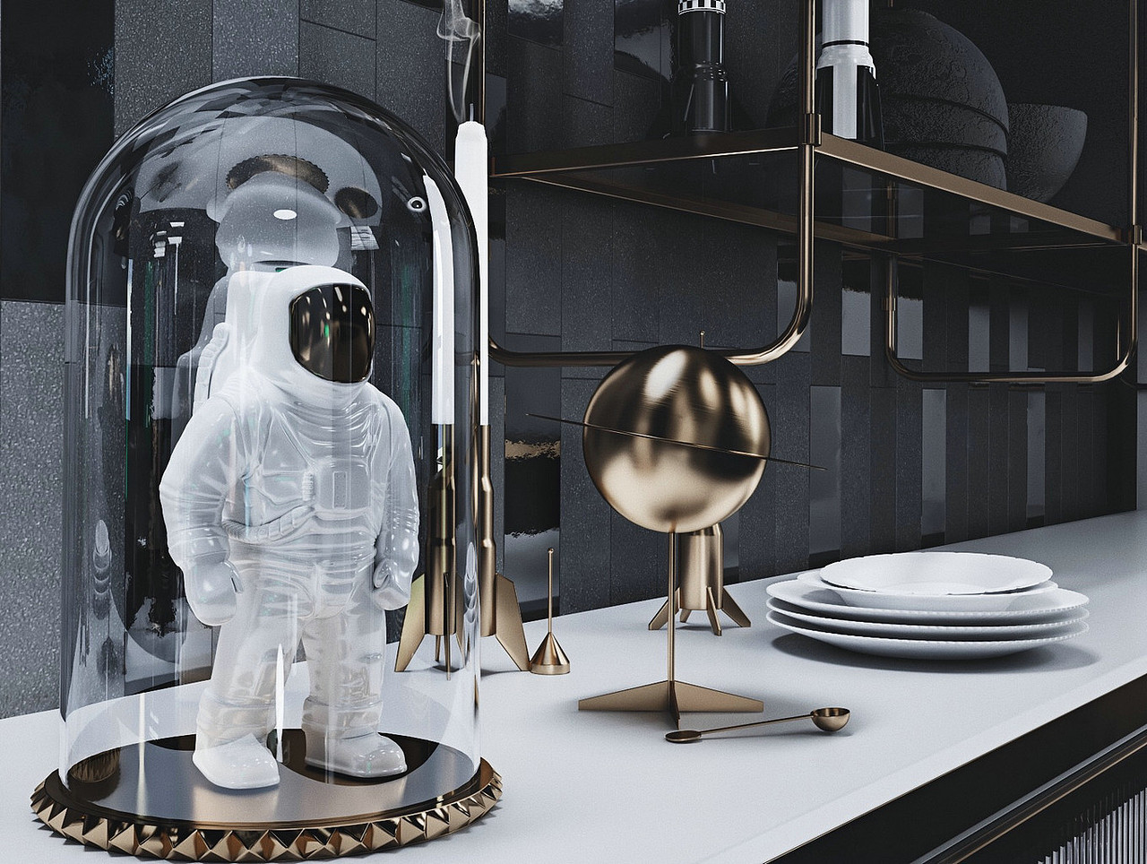 裔晨作品:黑色梦境