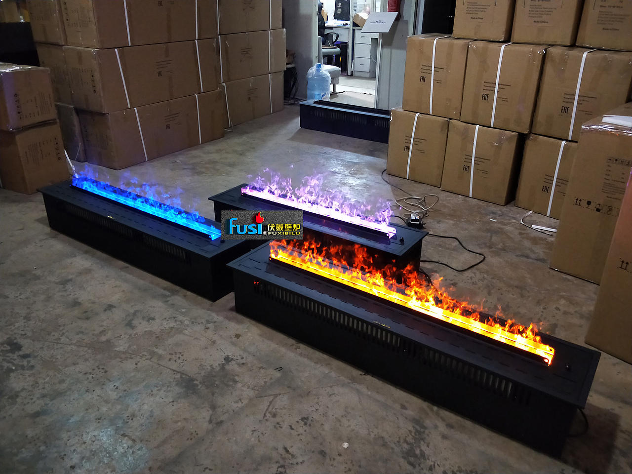 成都伏羲3d雾化壁炉 上海欧壁火3d火焰LED伏羲电壁炉