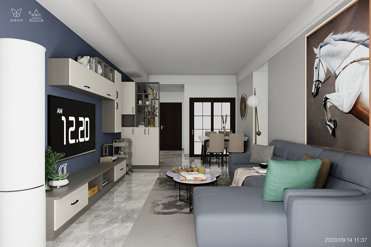 维意定制佛山保利水木芳华的全屋设计方案