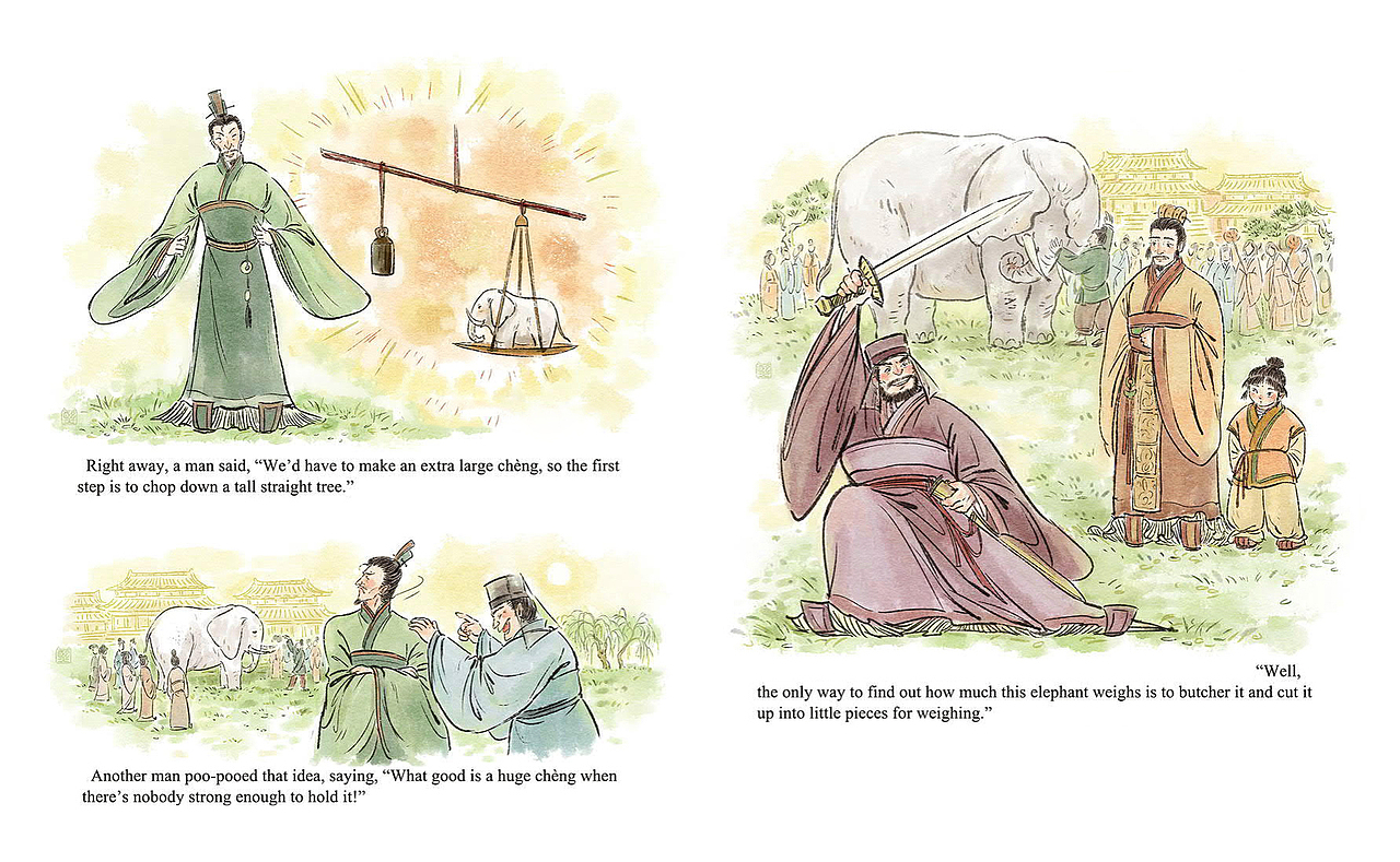 图书《Chinese Folktales 》插图部分（图ZMjg2NTAyNTM2） - 商业插画 - 站酷设计师木屿熙Muyuxi原创素材 - 站酷ZCOOL