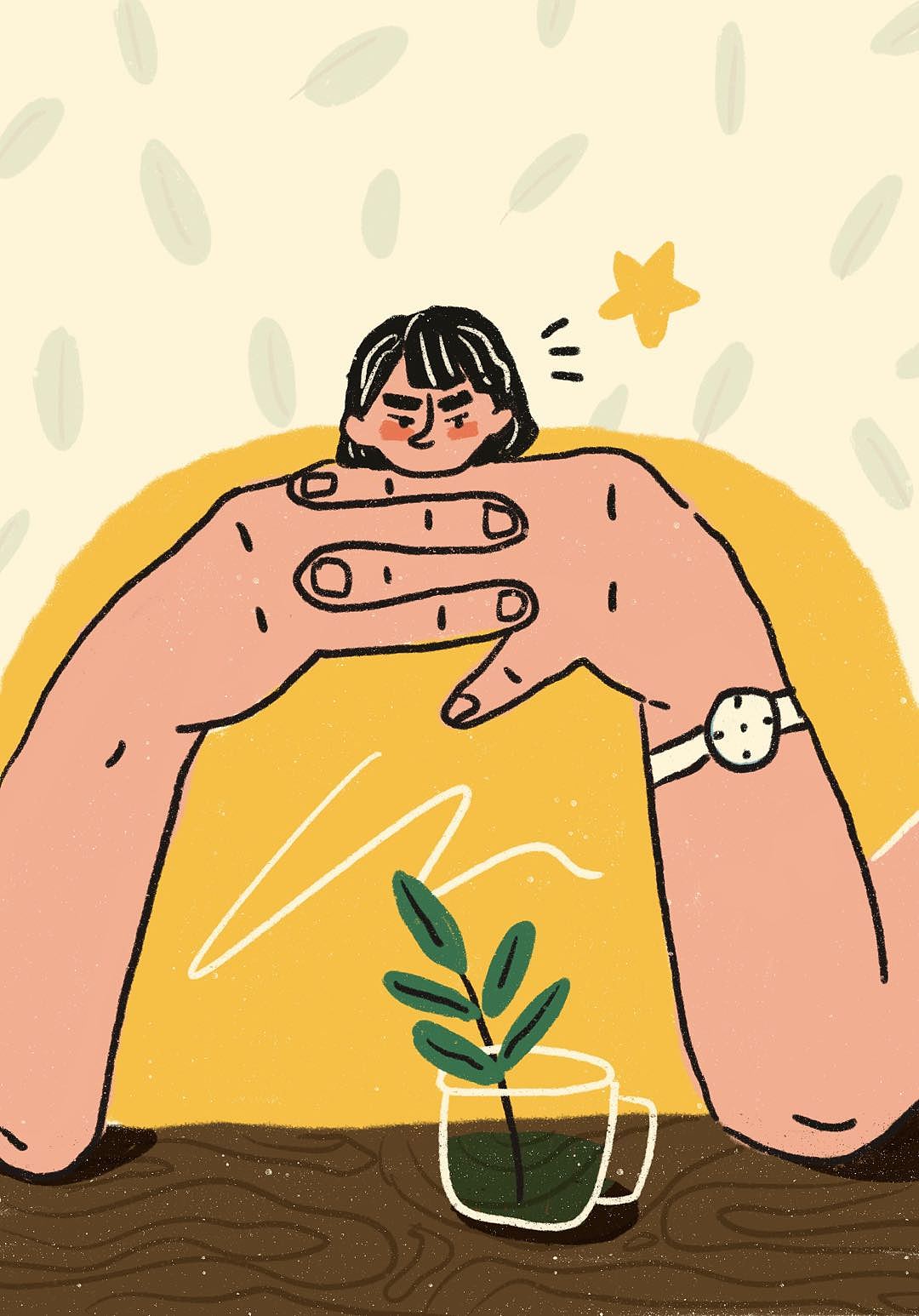 插画|近期的风格化人物练习总结