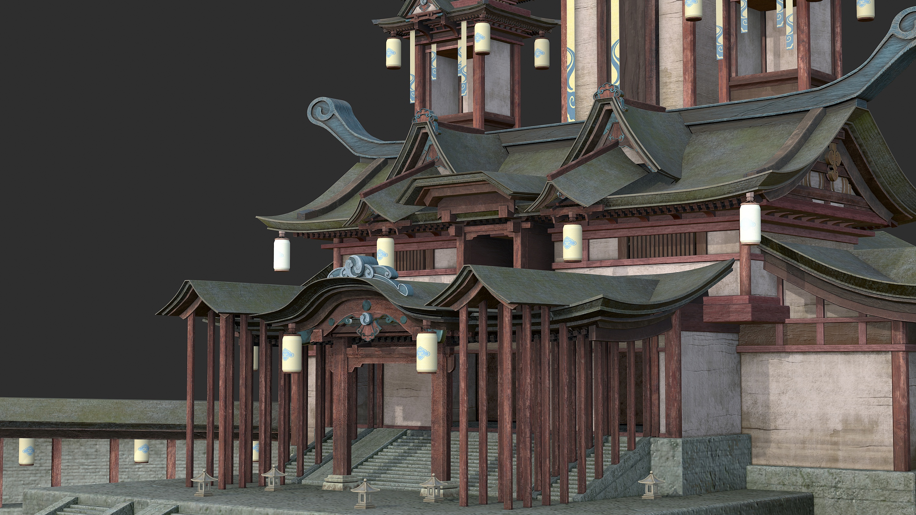 次世代场景建模《虚皇台》