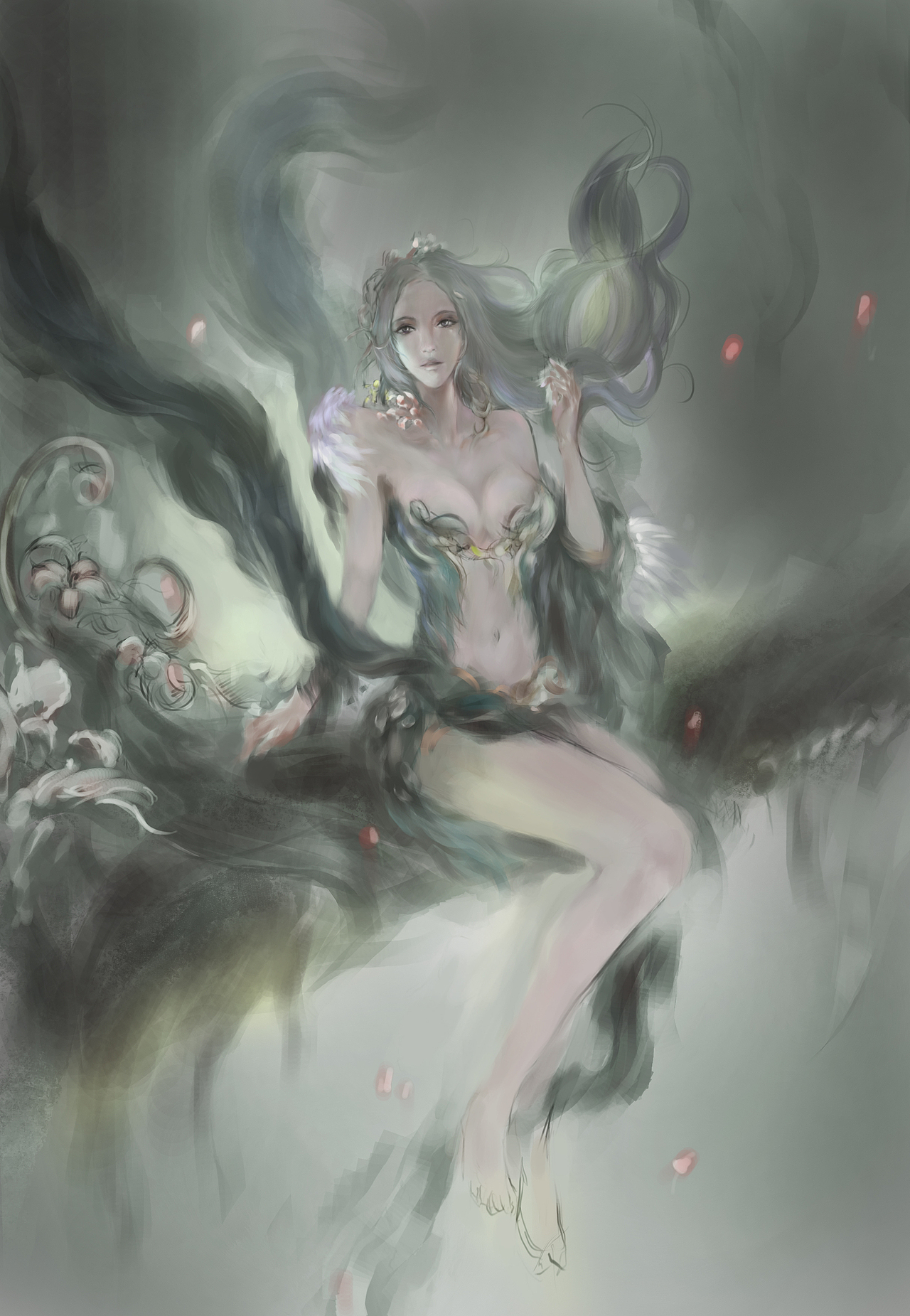 铺个大概颜色，加点细节~