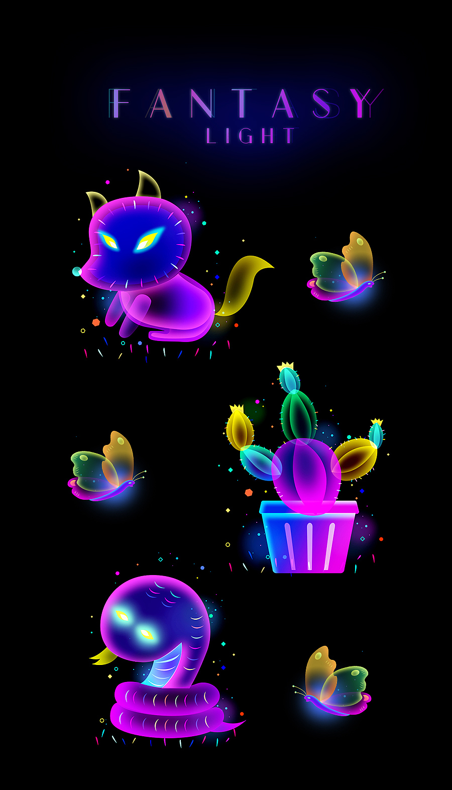 一些不同类型插画