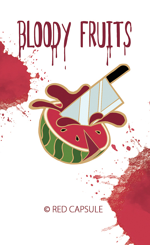 红胶囊原创设计【bloody fruits】系列徽章（图ZMTc1MzM2Mjg0） - 生活用品 - 站酷设计师红红红胶囊原创素材 - 站酷ZCOOL