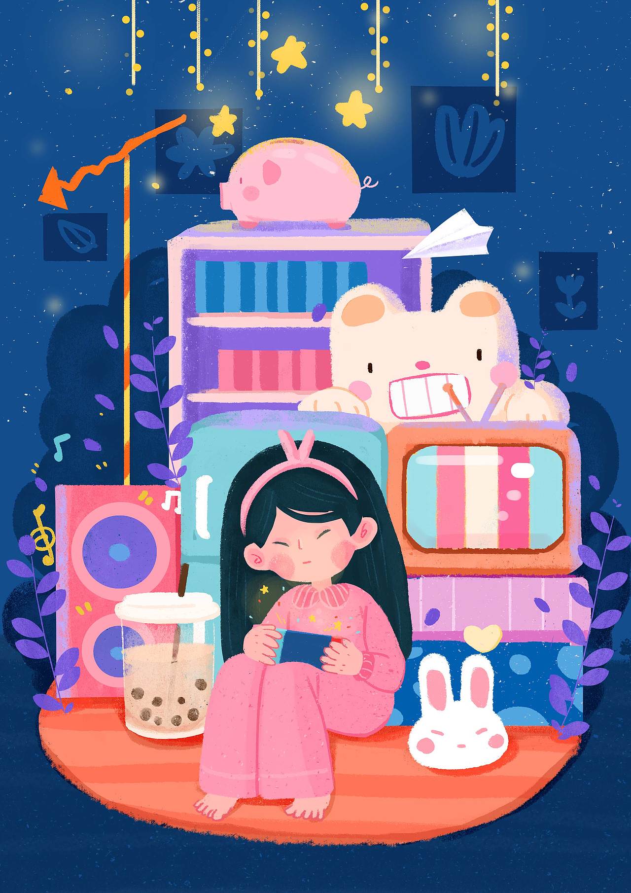 所謂生活方式（圖ZMTgwNTc2MjAw） - 商業(yè)插畫 - 站酷設(shè)計師大炫原創(chuàng)素材 - 站酷ZCOOL