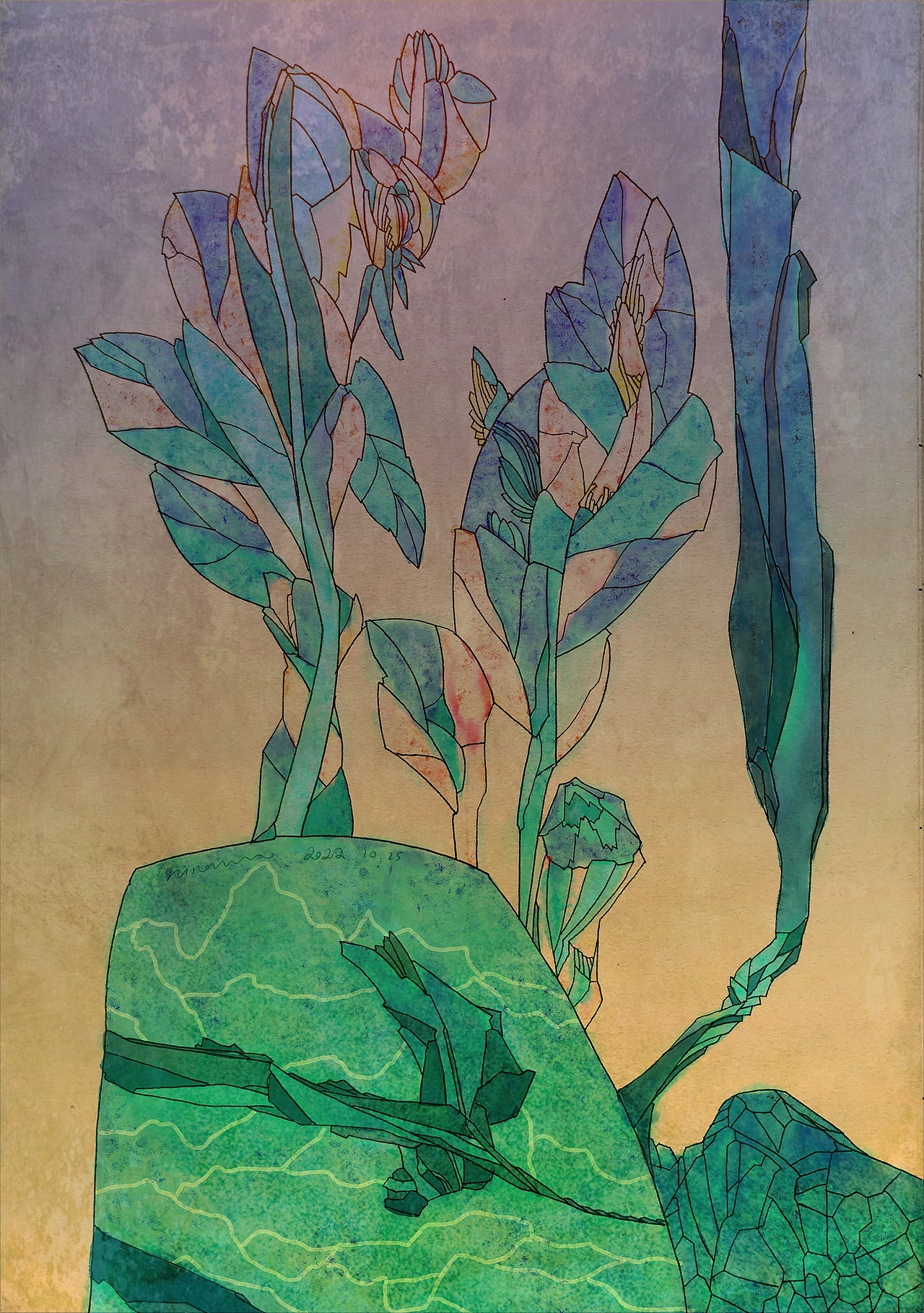 我的一些冥想小画儿