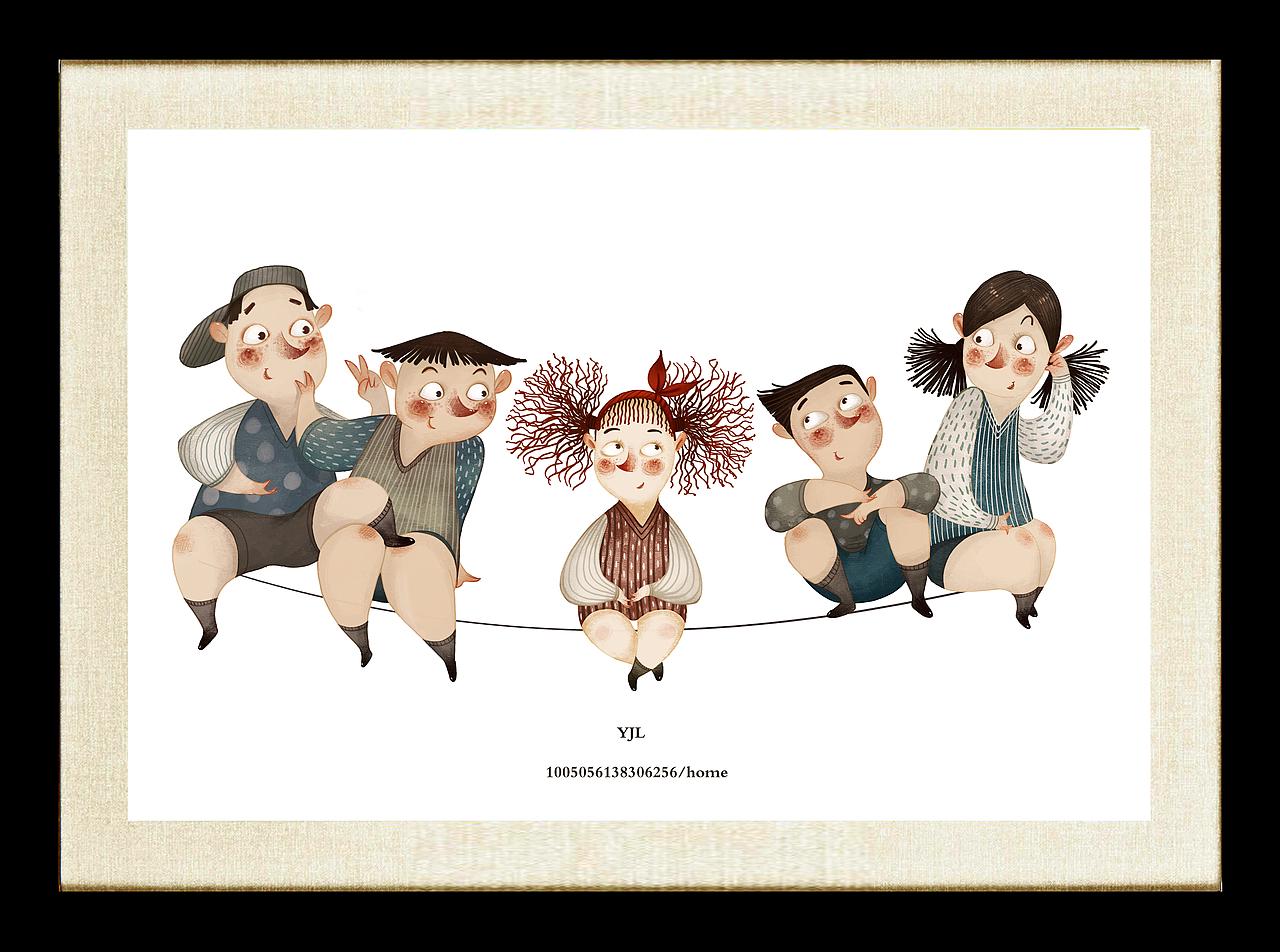 追忆童年（图ZNzUxNzQ3OTI=） - 儿童插画 - 站酷设计师小壹插画原创素材 - 站酷ZCOOL