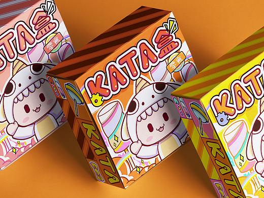 KATA零食盲盒包装纸袋设计