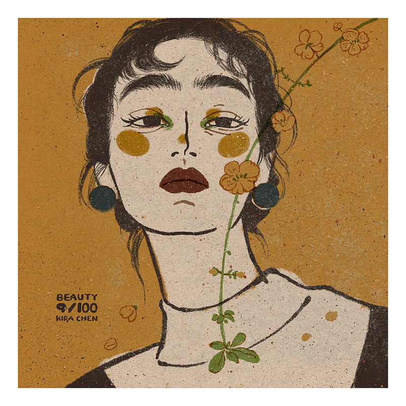 ▏Beauty100 ▏ 红肥绿瘦(一)