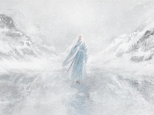 古风雪景