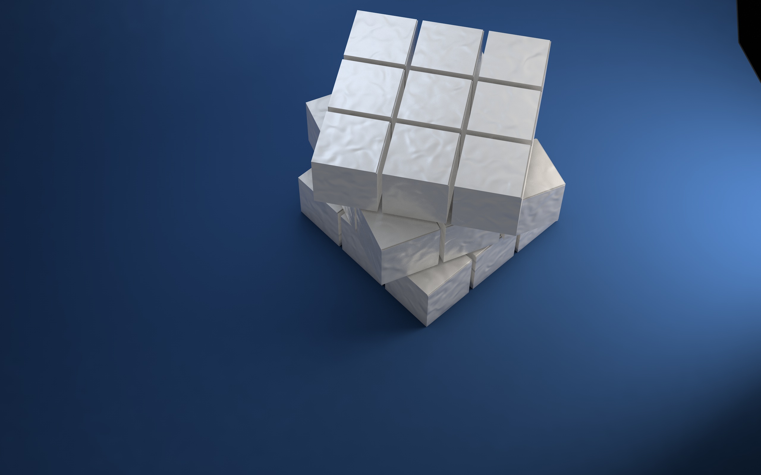 练习c4d制作玩具魔方